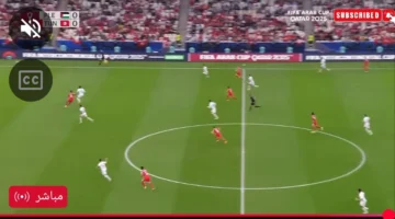 شغالة نااو.. بث مباشر مباراة تونس وفلسطين في كأس العرب بجودة عالية.. بداية ماتش ناري